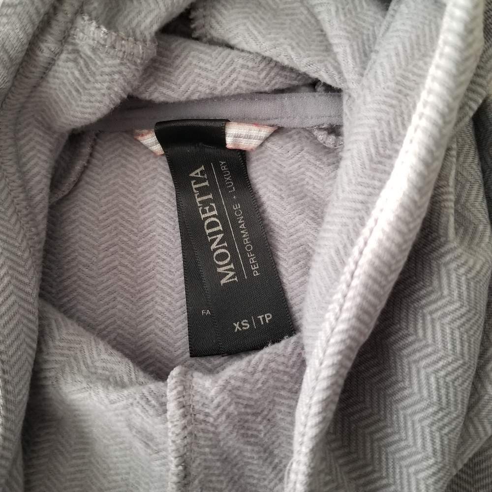 Mondetta Herringbone Performance Running Hoodie Xs - image 3